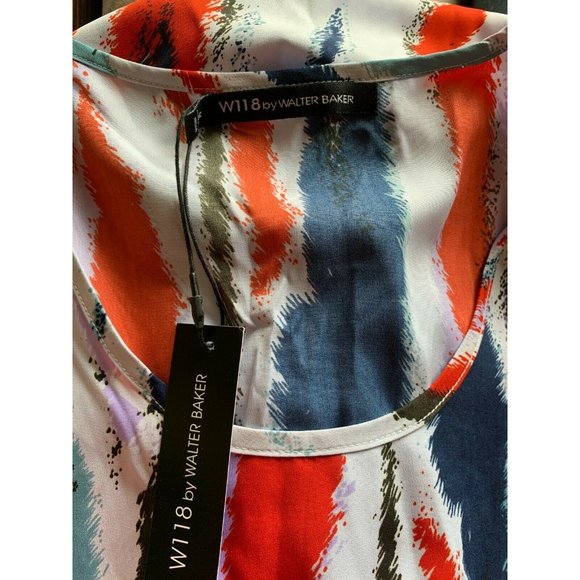 W118 by Walter Baker high low tunic blouse medium - Picture 3 of 4